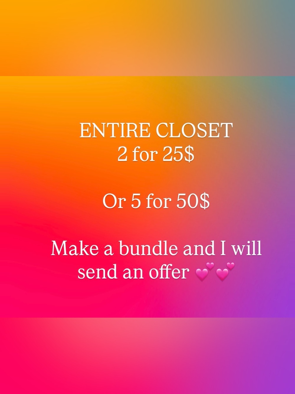 Moving SALE!!